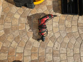 Maletín porta herramientas y taladro