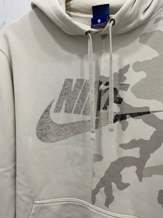 Sudadera Nike Beige/Gris Desgastada