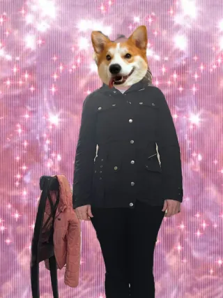 Chaqueta Motera Negra Mango Talla S