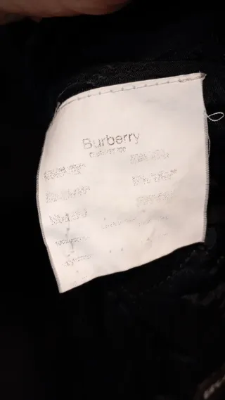 Abrigo Burberry Gris Clásico