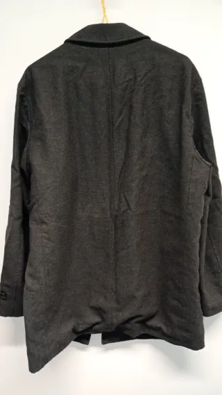 Abrigo Burberry Gris Clásico