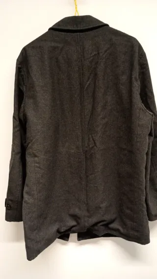 Abrigo Burberry Gris Clásico