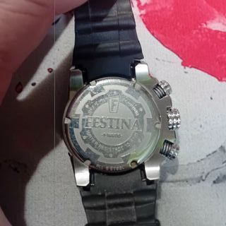 Reloj Festina Negro y Plateado