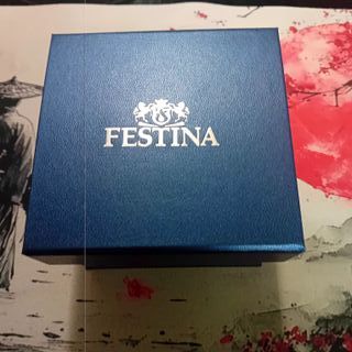 Reloj Festina Negro y Plateado