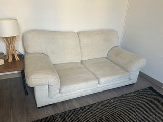 Sofá de 2 plazas crudo