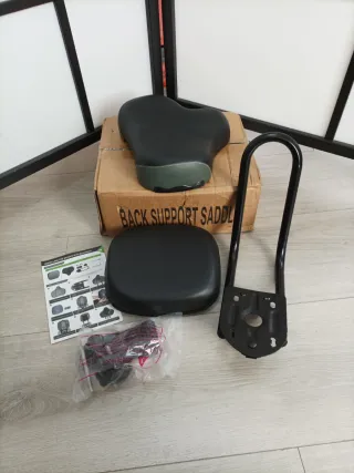 Asiento Bicicleta MEGHNA con Respaldo