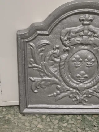 Placa chimenea Escudo Real Borbones