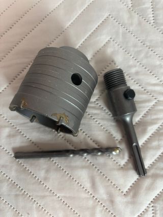 Corona para hormigón y broca SDS