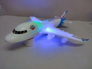 Avión Airbus A380 Salva Obstáculos Música Luz