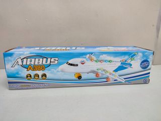 Avión Airbus A380 Salva Obstáculos Música Luz