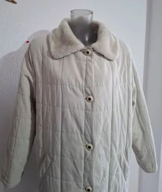Abrigo señora beige talla 46