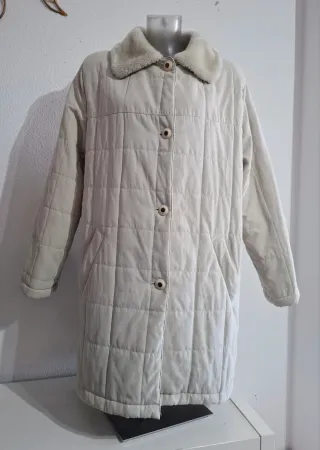 Abrigo señora beige talla 46