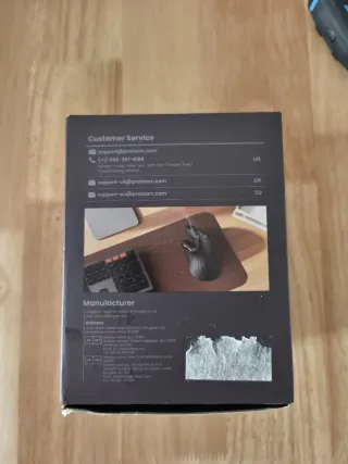 Ratón Vertical ProtoArc EM11 NL Negro