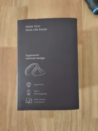 Ratón Vertical ProtoArc EM11 NL Negro