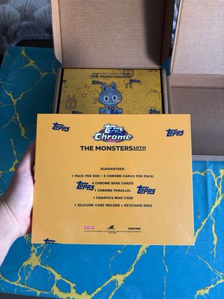 Topps Labubu Chrome The Monsters 10th Anniv.