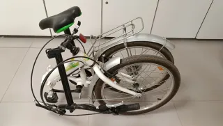 Bicicleta Plegable Blanca 20