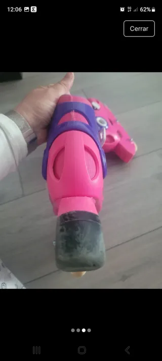 Patines oxelo rosas para niña