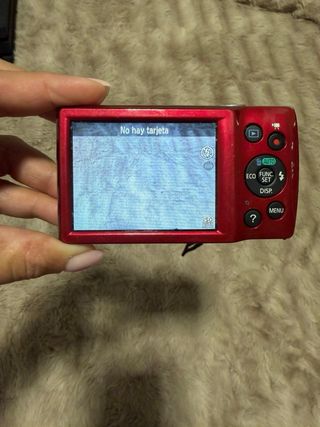 Cámara Canon IXUS 160 Roja