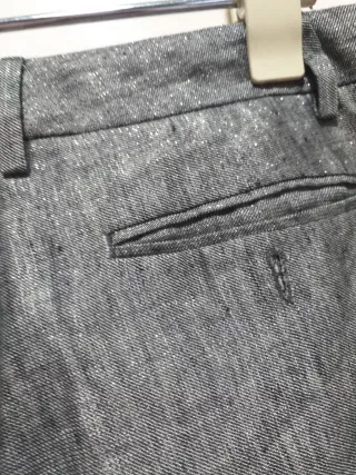 Massimo Dutti Pantalón lino Talla M