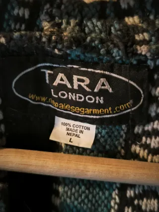 Chaqueta TARA London artesanal multicolor