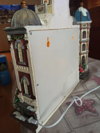 Lemax Pueblo Navideño Fachada Edificio