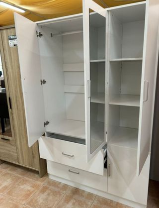 Armario blanco con espejo - Envio gratis OFERTA!