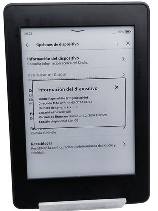 EBOOK AMAZON KINDLE PAPERWHITE 7TH GEN 4GB