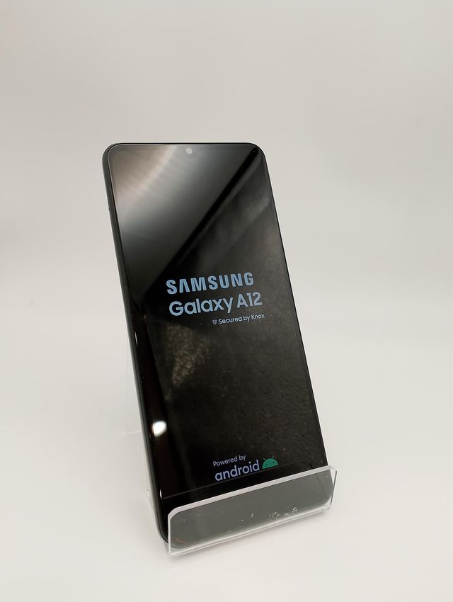 CELLULARE SAMSUNG GALAXY NERO A12 128 GB + FONDINA