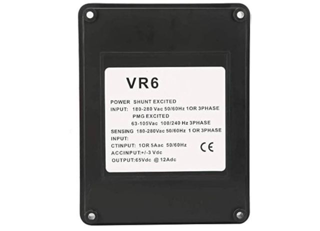 Regulador Voltaje VR6 Shunt Excited