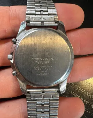 Reloj Citizen Cronógrafo WR 10 BAR