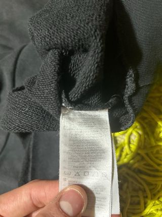 Felpa Adidas Originals Nera Logo Trefoil