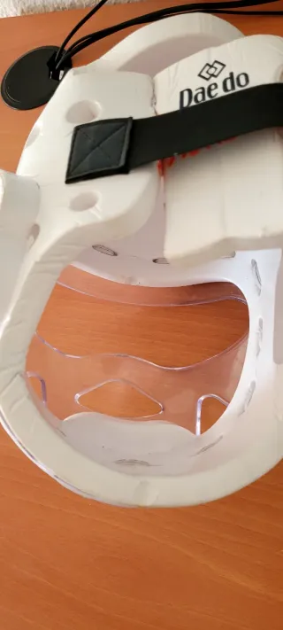 Casco Karate Homologado Blanco