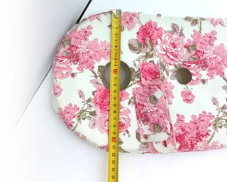 Cubrecadenas bicicleta holandesa floral rosas