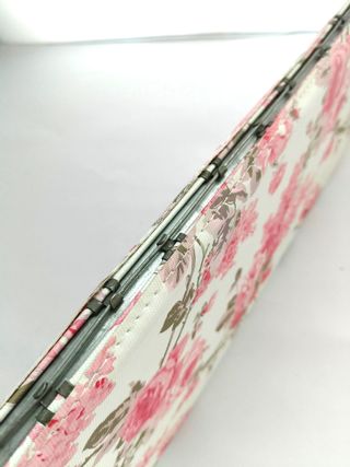 Cubrecadenas bicicleta holandesa floral rosas