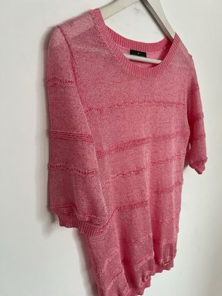 Jersey fino Roberto Verino rosa