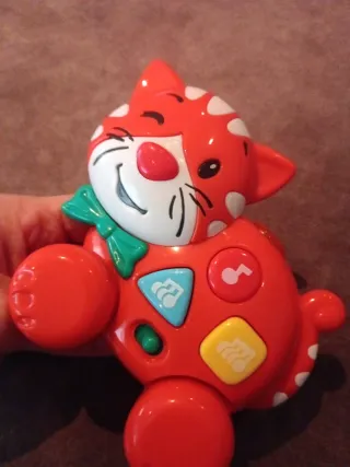 Gato musical de juguete