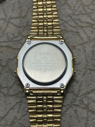 Reloj Casio Dorado Digital