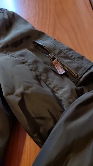 Chaqueta bomber verde