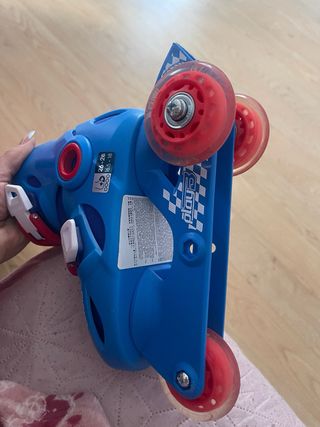 Patines Oxelo + conjunto de protecciones oxelo