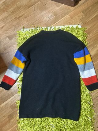 Maglione AKEP Lana Intarsio Uccello Taglia Unica