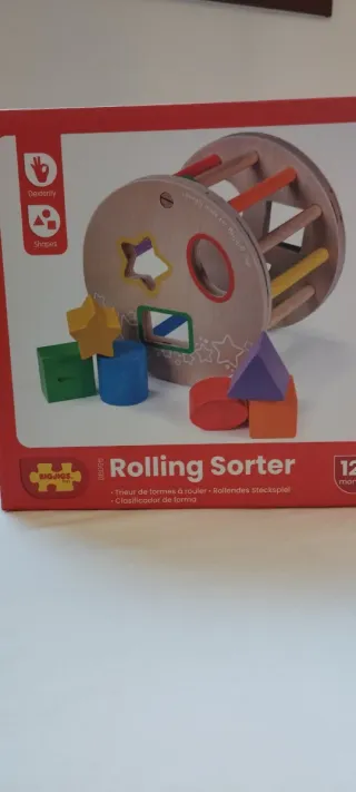 Clasificador de formas de madera