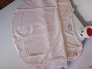 Camiseta Hollister rosa talla M