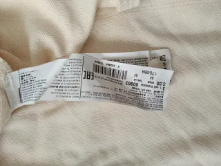 Vestido Mango tirantes vainilla T.M