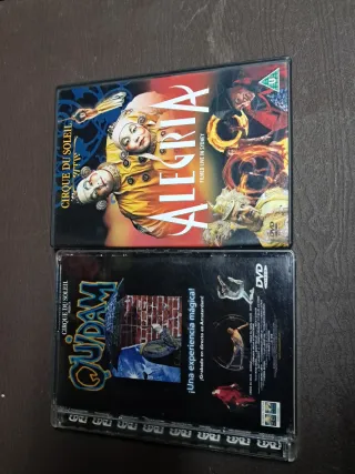 CDs Cirque du Soleil: Saltimbanco, Alegria, Myster