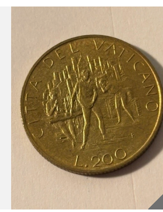 4 Monete Città del Vaticano L. 50