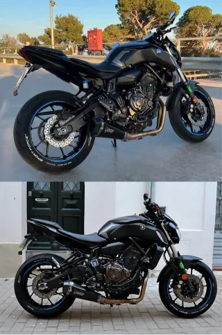Yamaha MT-07 A2