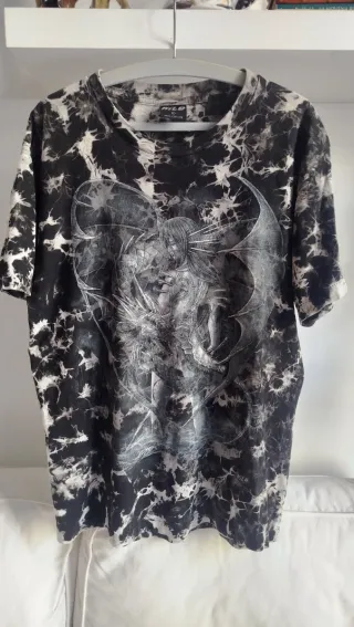 Camiseta Vintage WILD Estampada Talla XL