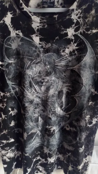 Camiseta Vintage WILD Estampada Talla XL