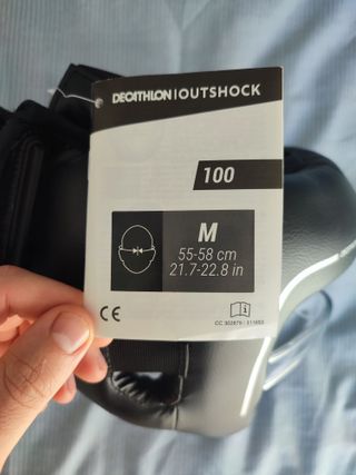 Casco Boxeo Integral Protección Facial Talla M