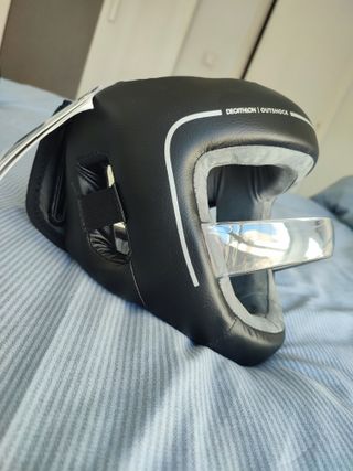 Casco Boxeo Integral Protección Facial Talla M